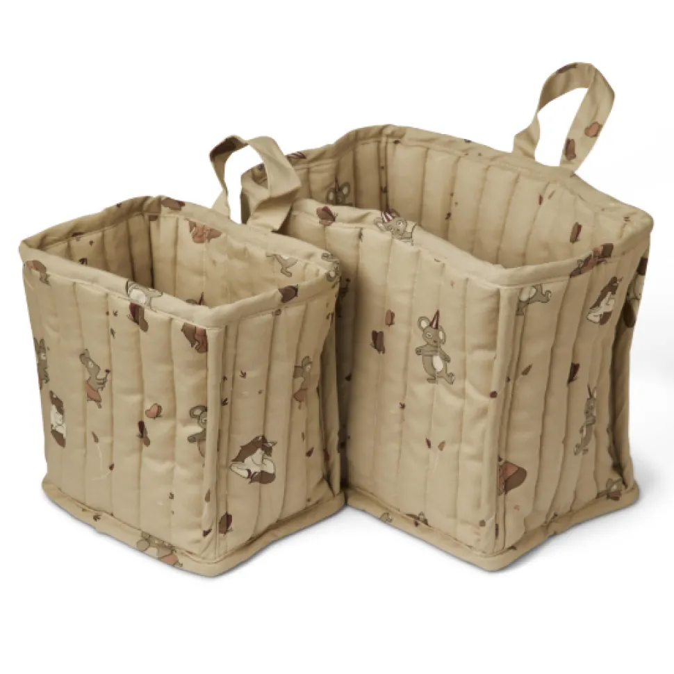 Lumi Quilted Basket Set