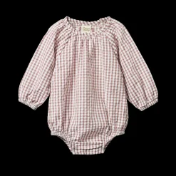 Meadow Bodysuit Gingham - Twilight Check