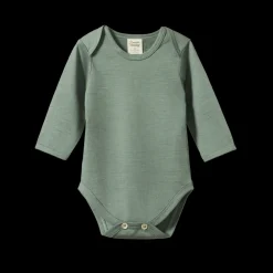 Merino Long Sleeve Bodysuit VARIOUS COLOURS