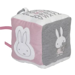 Miffy Pink Rib: Activity Cube