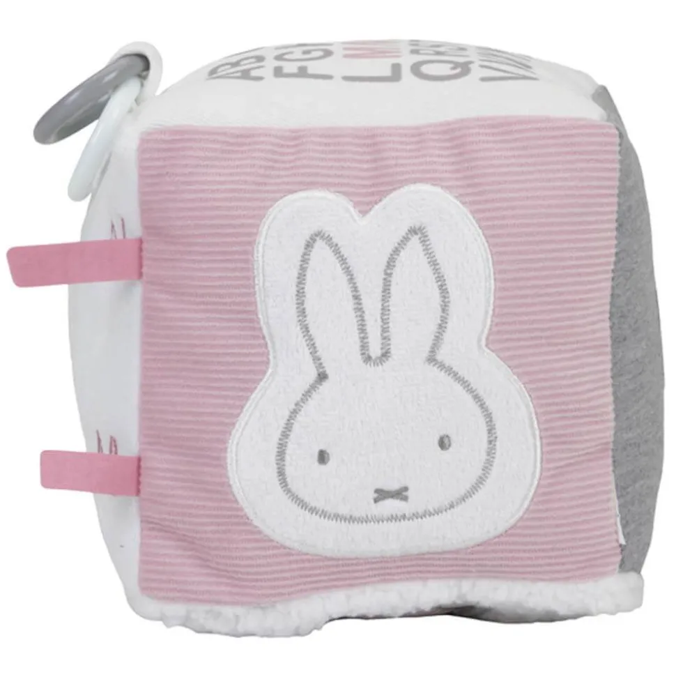 Miffy Pink Rib: Activity Cube