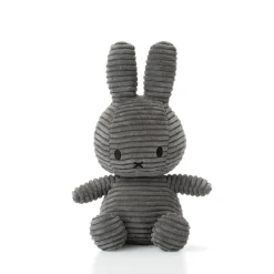 Miffy Sitting Corduroy - Grey