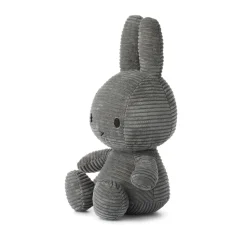 Miffy Sitting Corduroy - Grey