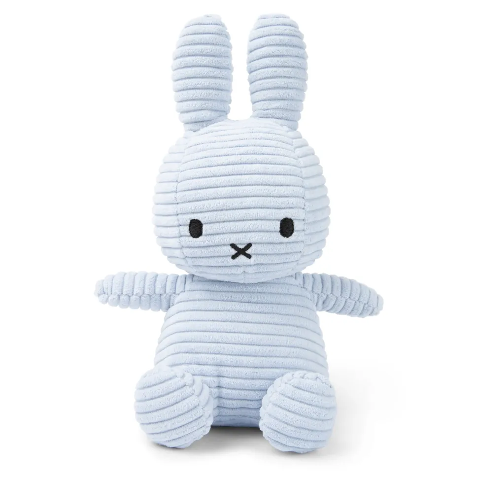 Miffy Sitting Corduroy - Ice Blue