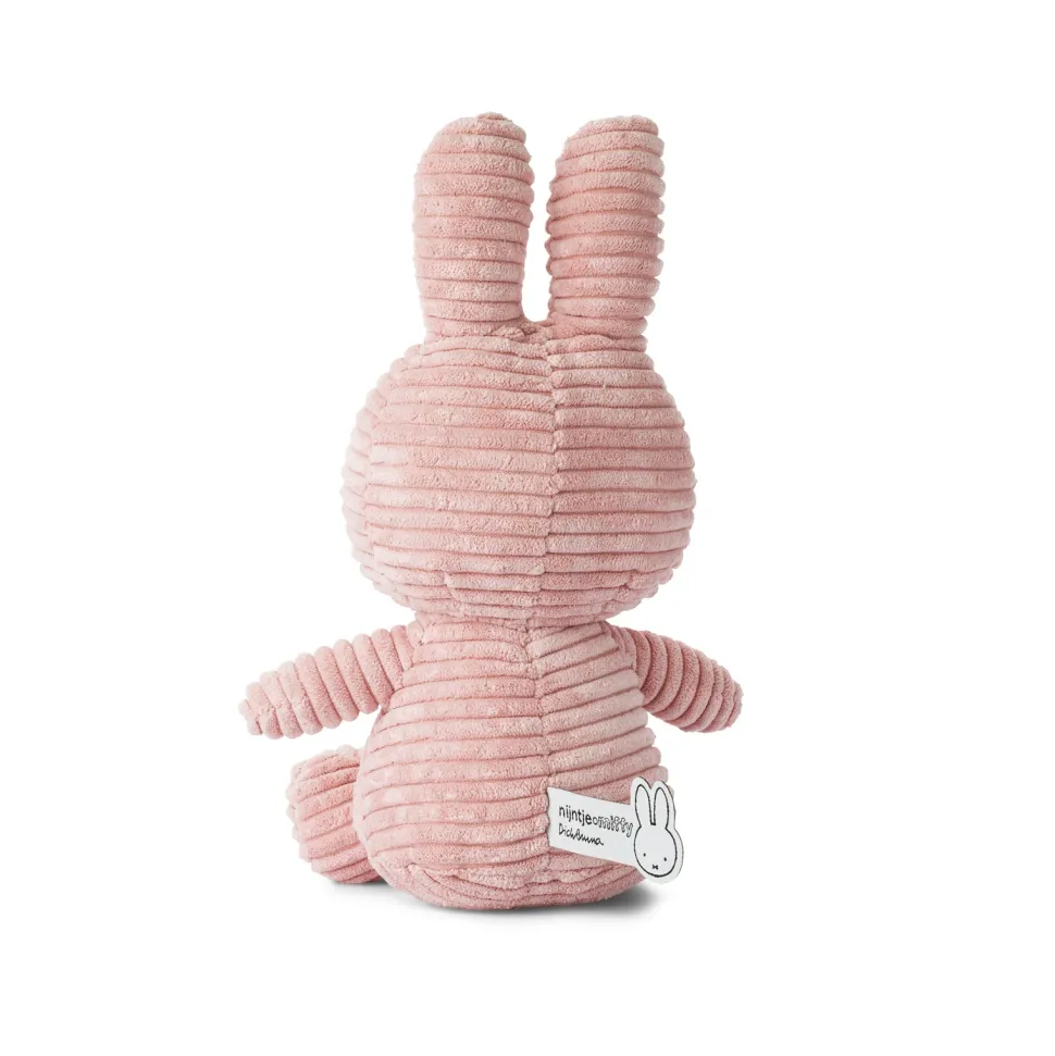 Miffy Sitting Corduroy - Pink
