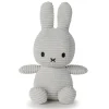 Miffy Sitting Corduroy - Soft Grey