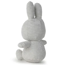 Miffy Sitting Corduroy - Soft Grey
