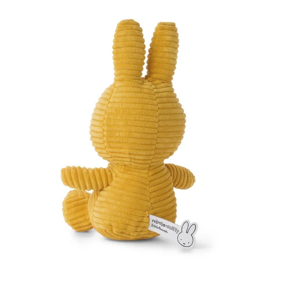 Miffy Sitting Corduroy - Yellow