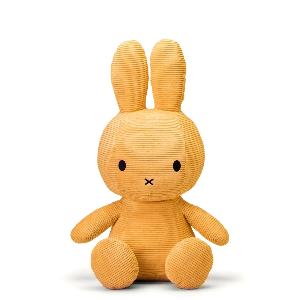 Miffy Sitting Corduroy - Yellow