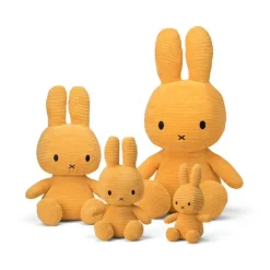 Miffy Sitting Corduroy - Yellow