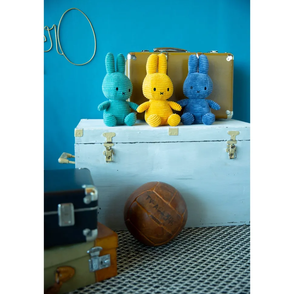 Miffy Sitting Corduroy - Yellow