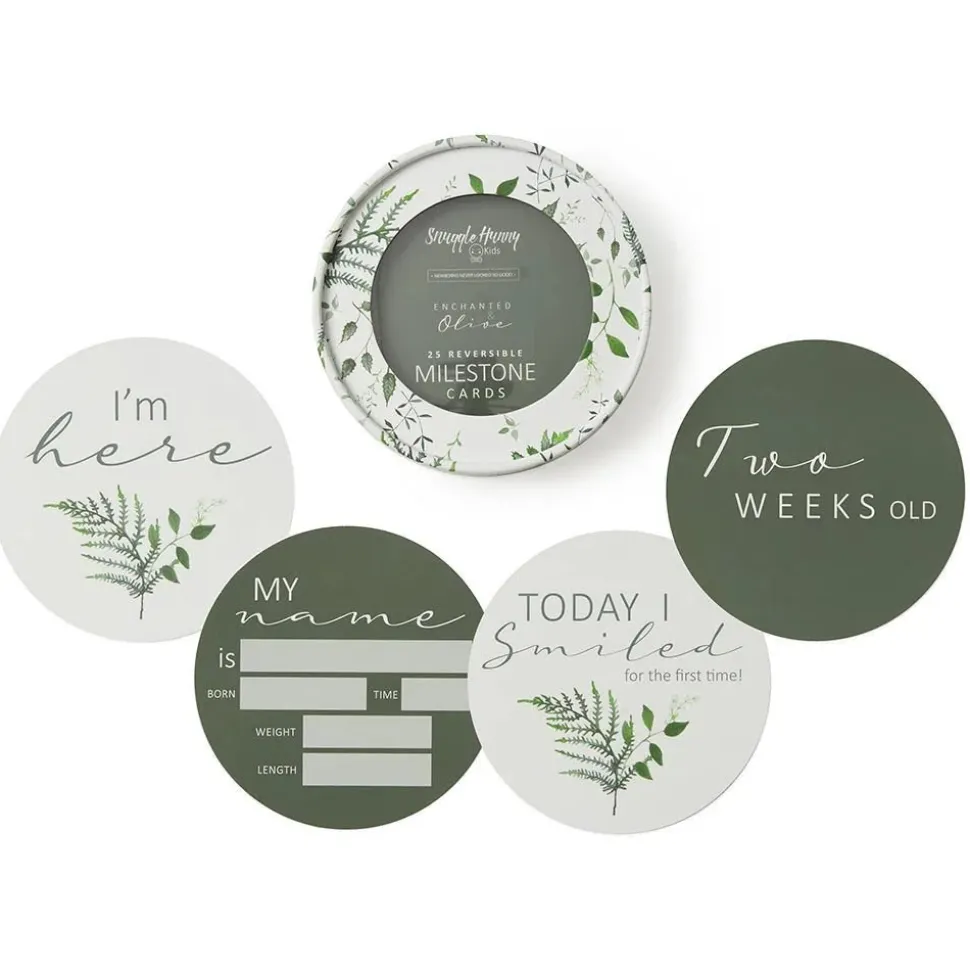 Milestone Cards - Enchanted & Olive
