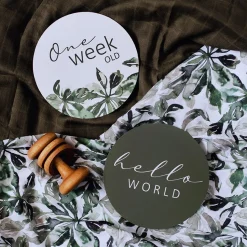 Milestone Cards - Evergreen & Olive