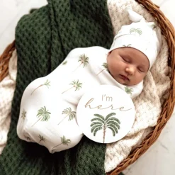 Milestone Cards - Green Palm & Sand