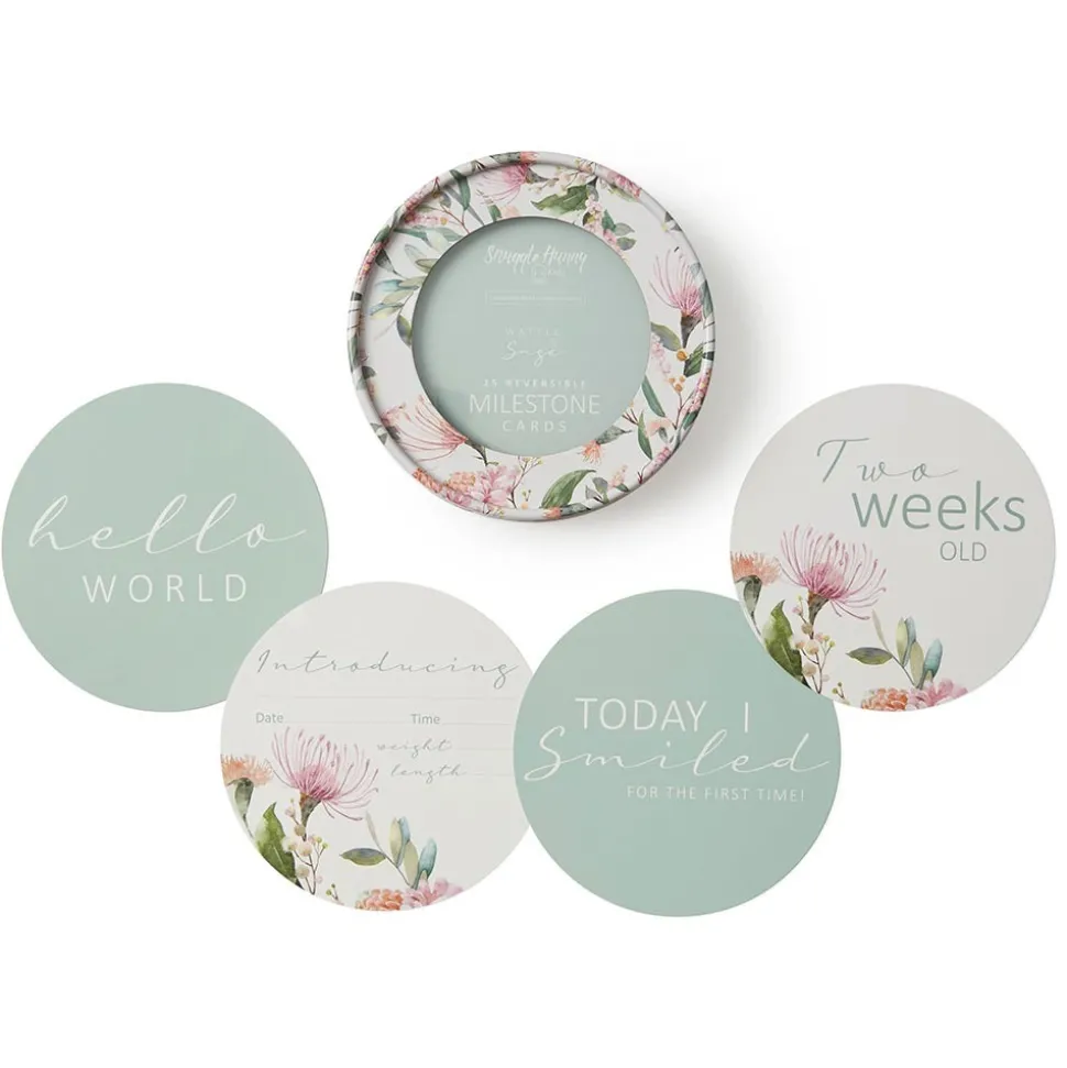 Milestone Cards - Wattle & Sage