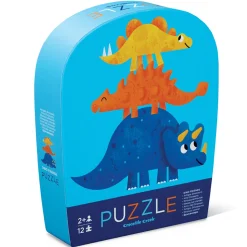 Mini Puzzle 12 pc - Dino Friends