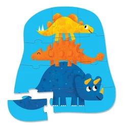 Mini Puzzle 12 pc - Dino Friends