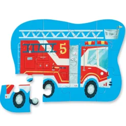 Mini Puzzle 12 pc - Fire Truck