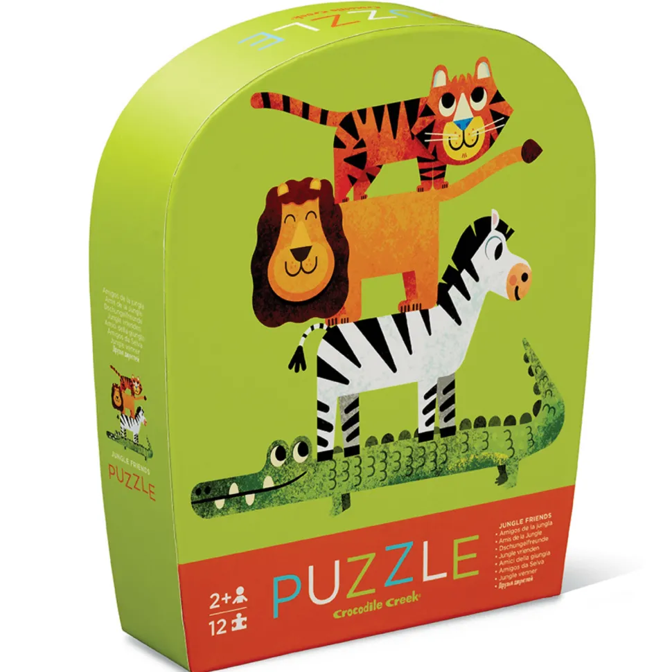 Mini Puzzle 12 pc - Jungle Friends