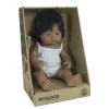 Miniland Doll - Anatomically Correct Baby, Latin American Girl, 38 cm