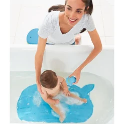 Moby Bath Mat - Blue