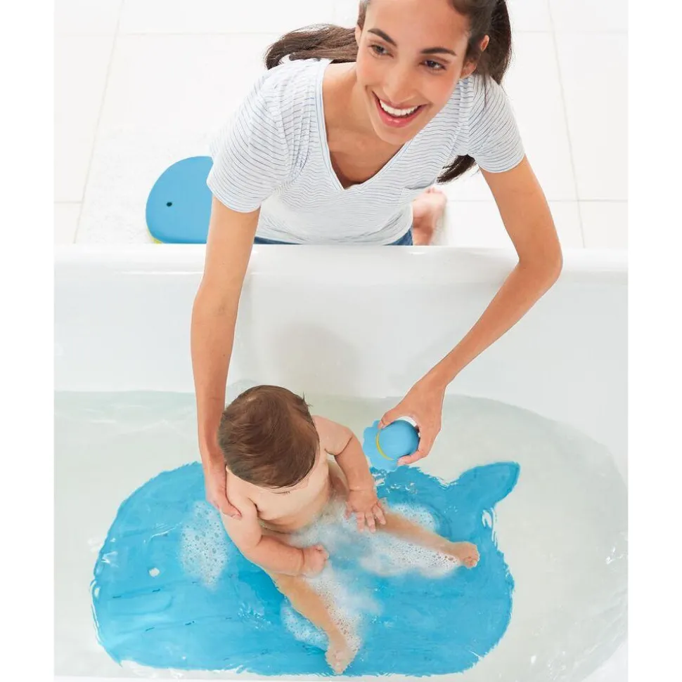 Moby Bath Mat - Blue