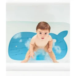 Moby Bath Mat - Blue