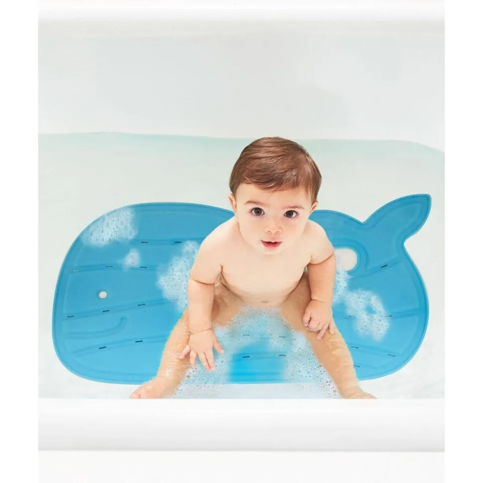 Moby Bath Mat - Blue