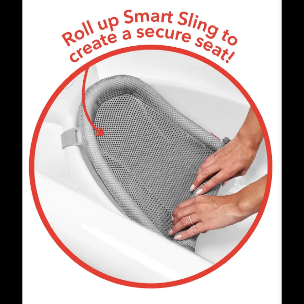 Moby Smart Sling 3-stage Baby Tub - White