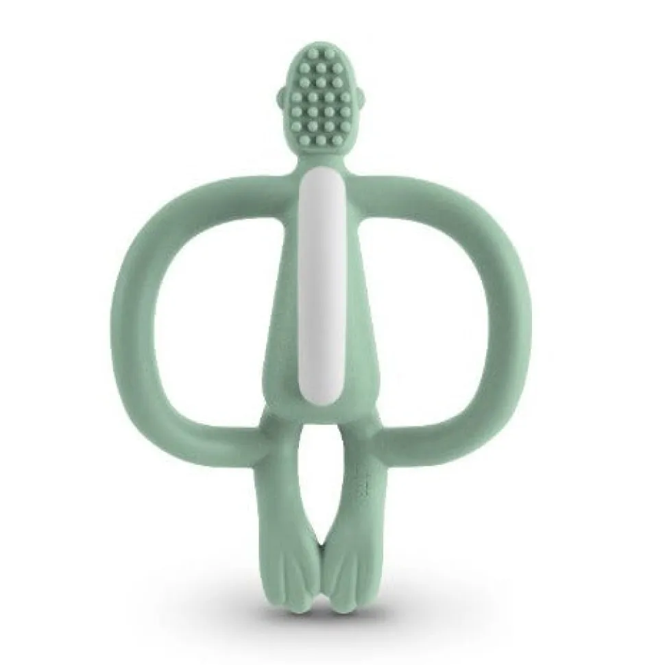 Monkey Teether - Mint green