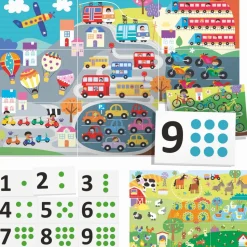 Montessori Flashcards 123 Touch