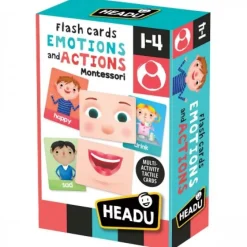 Montessori Flashcards Emotions and Actions