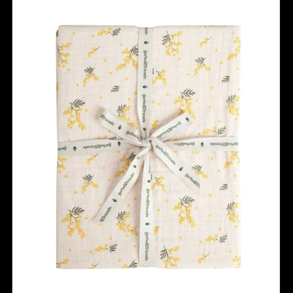 Muslin Cot Fitted Sheet 70x140cm VARIOUS COLOURS