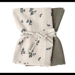 Muslin Small Blankets Set of 2 VARIOUS COLOURS