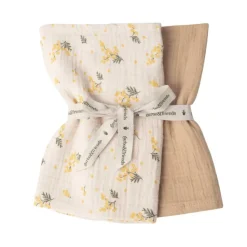 Muslin Small Blankets Set of 2 VARIOUS COLOURS