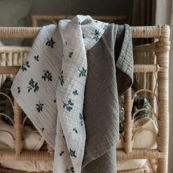 Muslin Small Blankets Set of 2 VARIOUS COLOURS