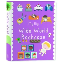 My Big Wide World Bookcase by Dawn Machell