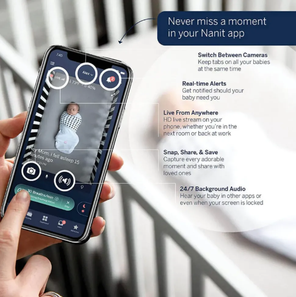 Nanit Pro Camera Complete Monitoring System