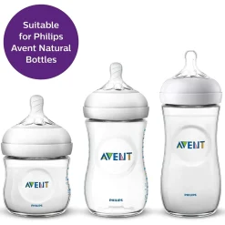 Natural Teat 2 pack - Medium Flow