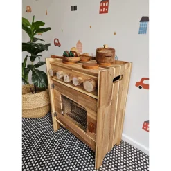 Natural Wooden Stove