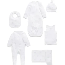 Newborn Hospital Pack - Pale Blue Tree