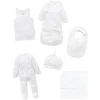 Newborn Hospital Pack - Pale Grey Leaf with Spot