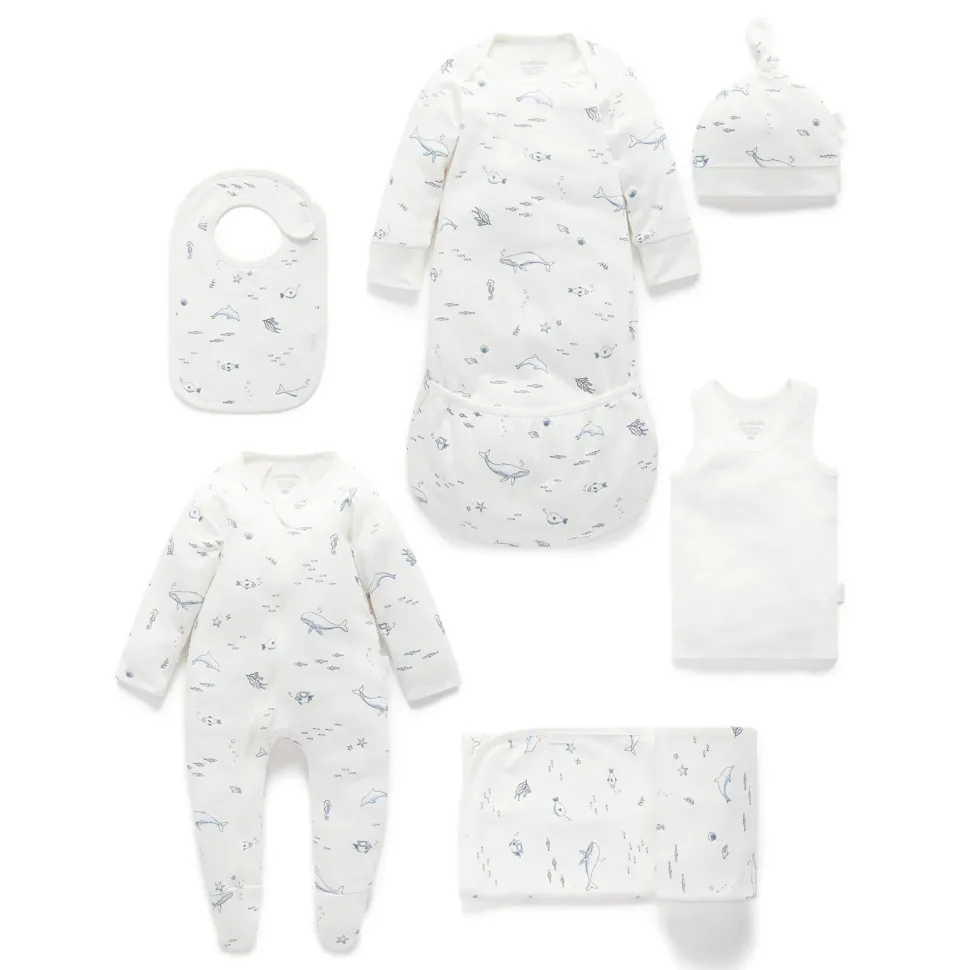 Newborn Hospital Pack - Vanilla Nautical