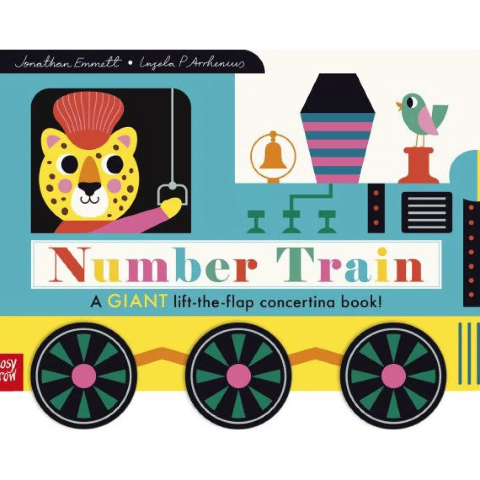 Number Train By Jonathan Emmett & Ingela P Arrhenius