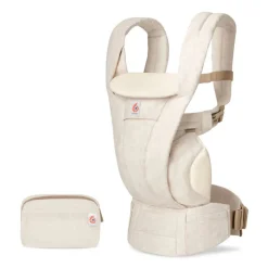Omni Deluxe All-in-One Linen Baby Carrier - Natural Linen