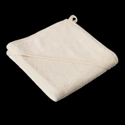 Organic Cotton Hooded Bath Towel - Natural