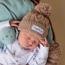 Organic Knit Beanie VARIOUS COLOURS