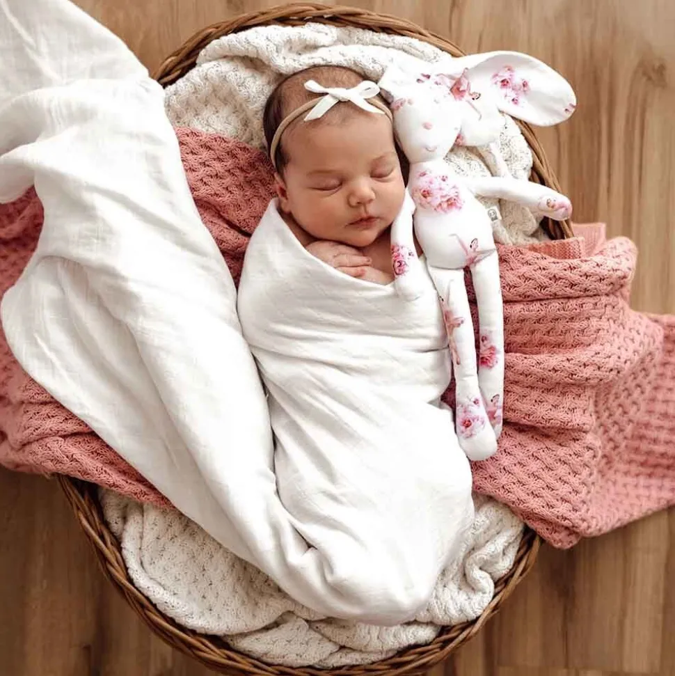 Organic Muslin Wrap - Milk