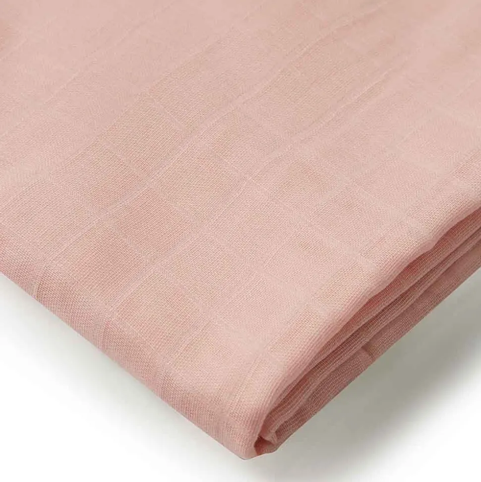 Organic Muslin Wrap - Musk Pink