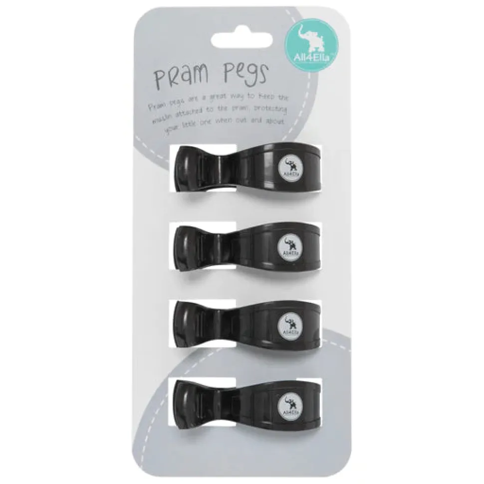 4 Pack Pegs VARIOUS COLOURS